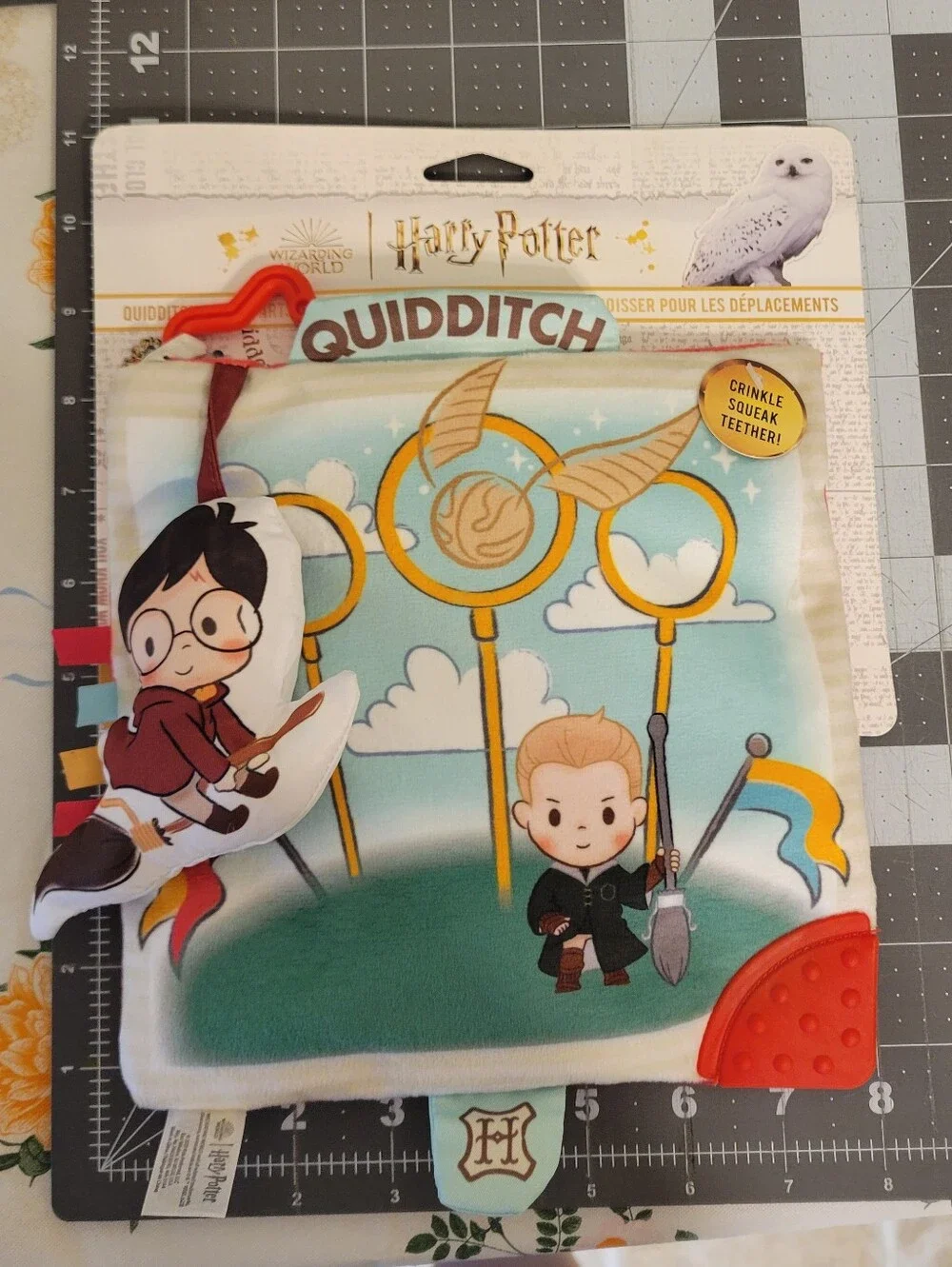 Warner Bros. Harry Potter Quidditch Sensory Cloth Book - NWT